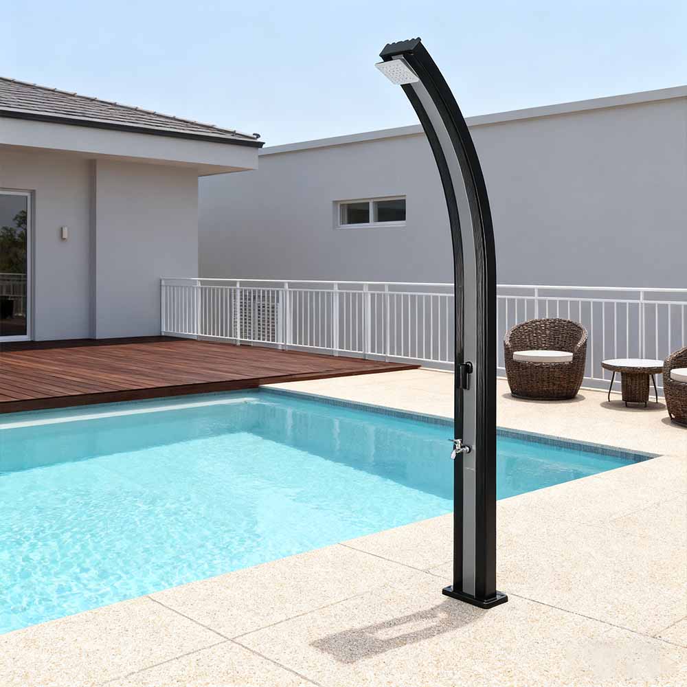 LY30L01 Aluminium Bent Outdoor Pool Solar Shower
