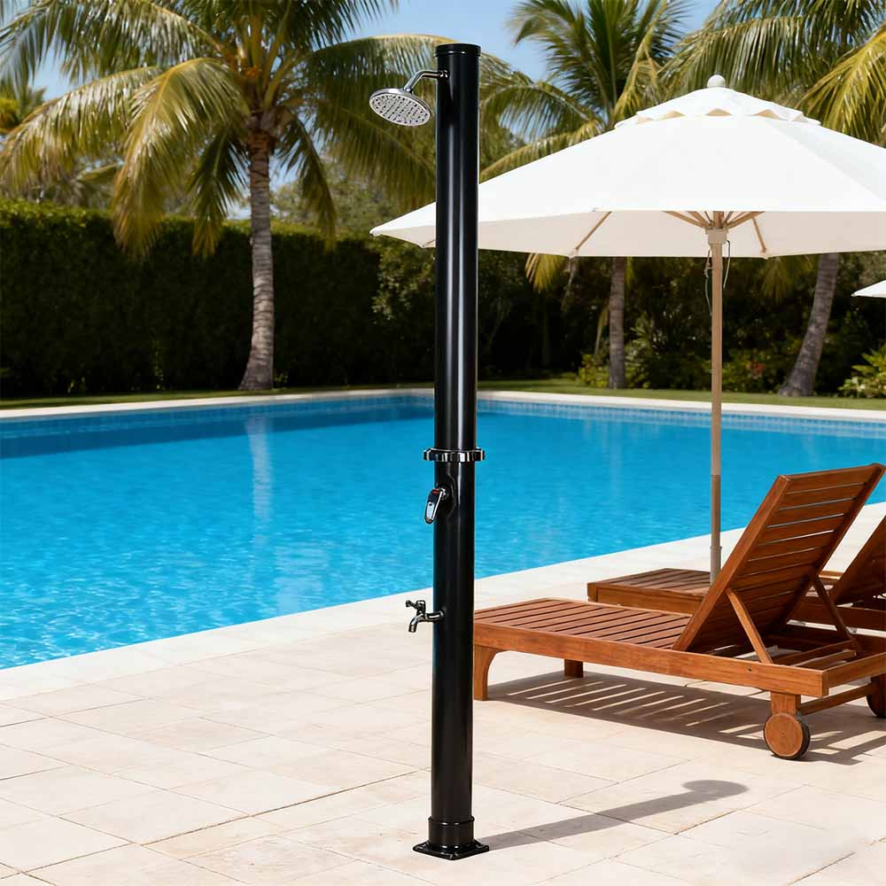 LY18L01 18L Outdoor Garden PVC Solar Shower Columna cum Base